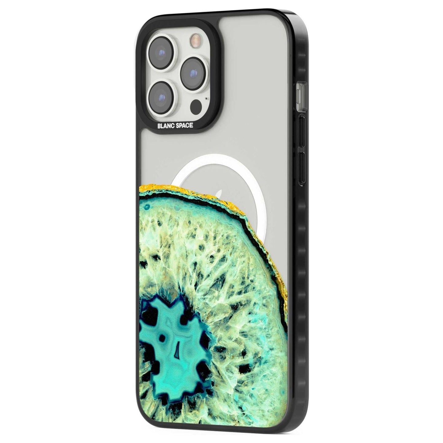 Géode turquoise en cristal