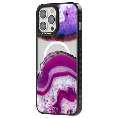 Tranche de cristal d'améthyste