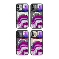 Tranche de cristal d'améthyste