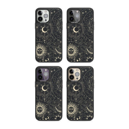 Soleil cosmique et symboles du zodiaque