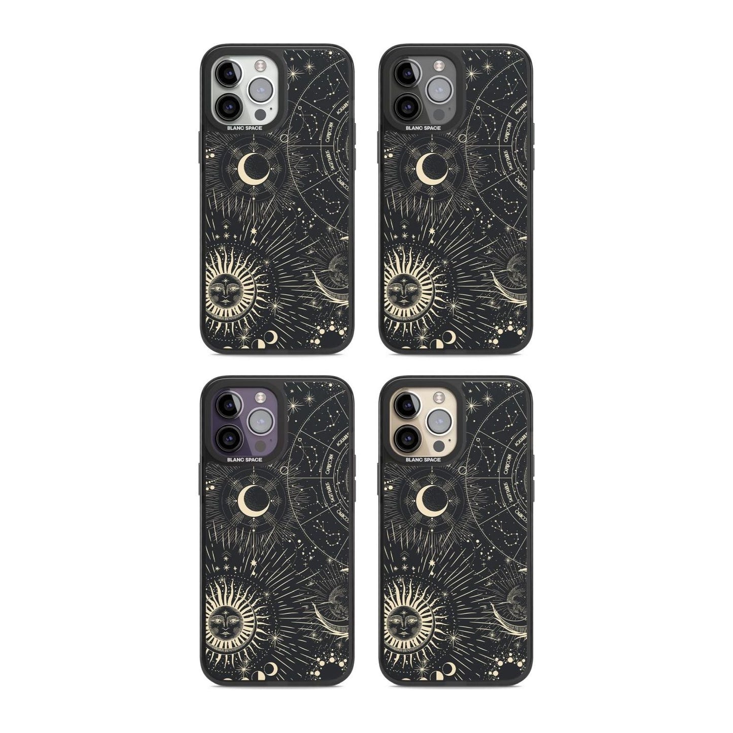 Soleil cosmique et symboles du zodiaque