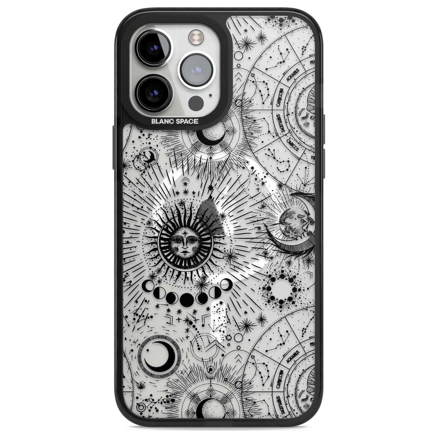 Soleils et Zodiaque Carte solaire