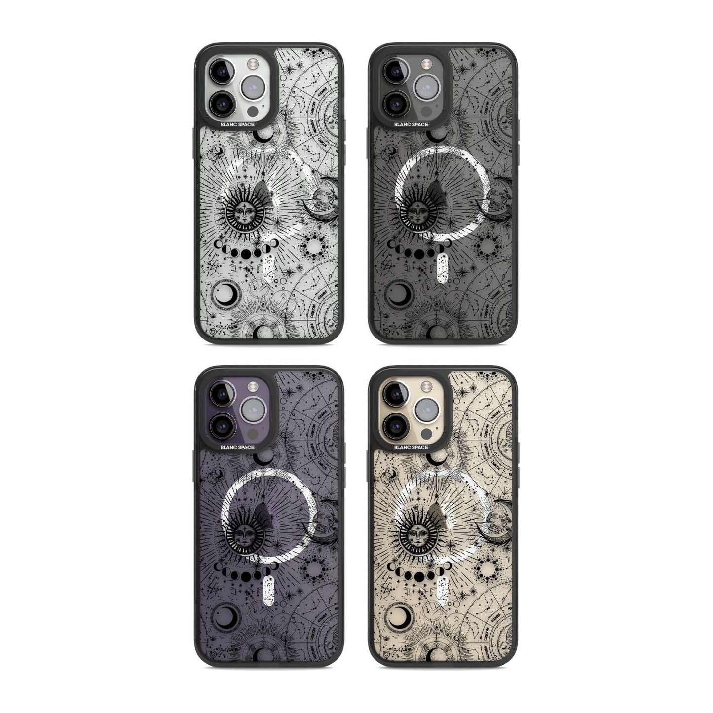 Soleils et Zodiaque Carte solaire