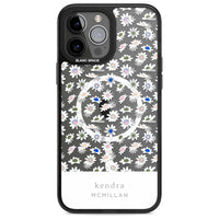 Personalised Grey & White Daisies