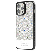 Personalised Grey & White Daisies