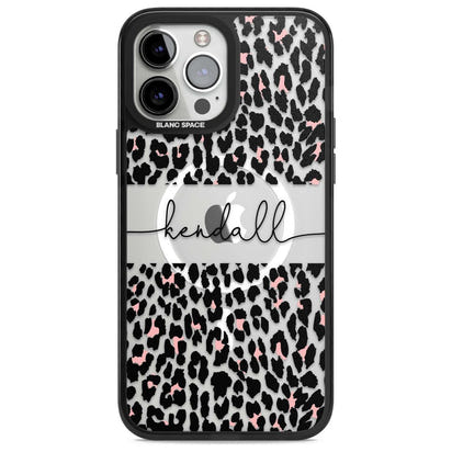 Personalised Cursive Leopard Spots