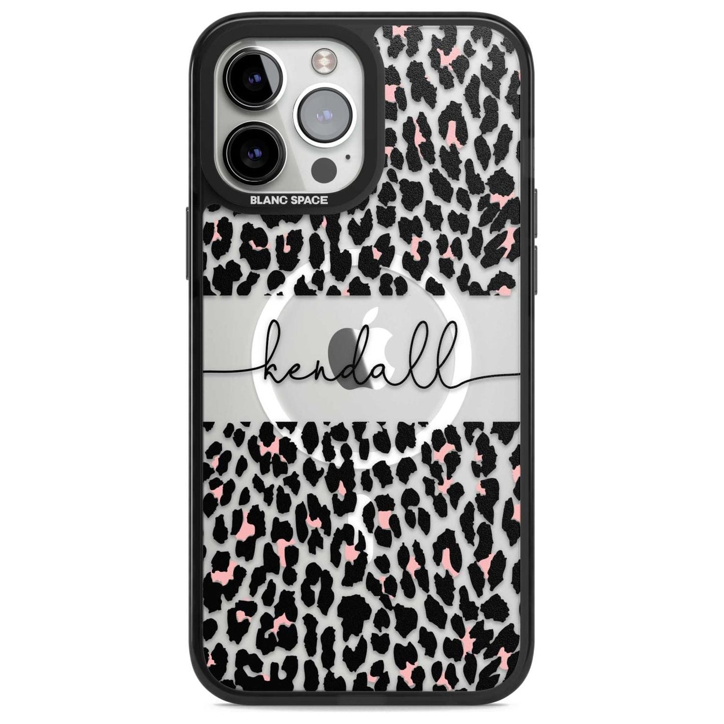 Personalised Cursive Leopard Spots