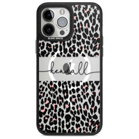 Personalised Cursive Leopard Spots