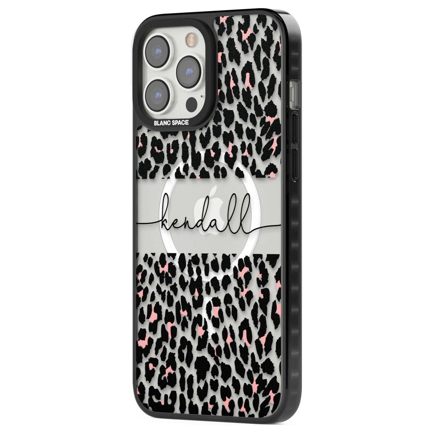 Personalised Cursive Leopard Spots