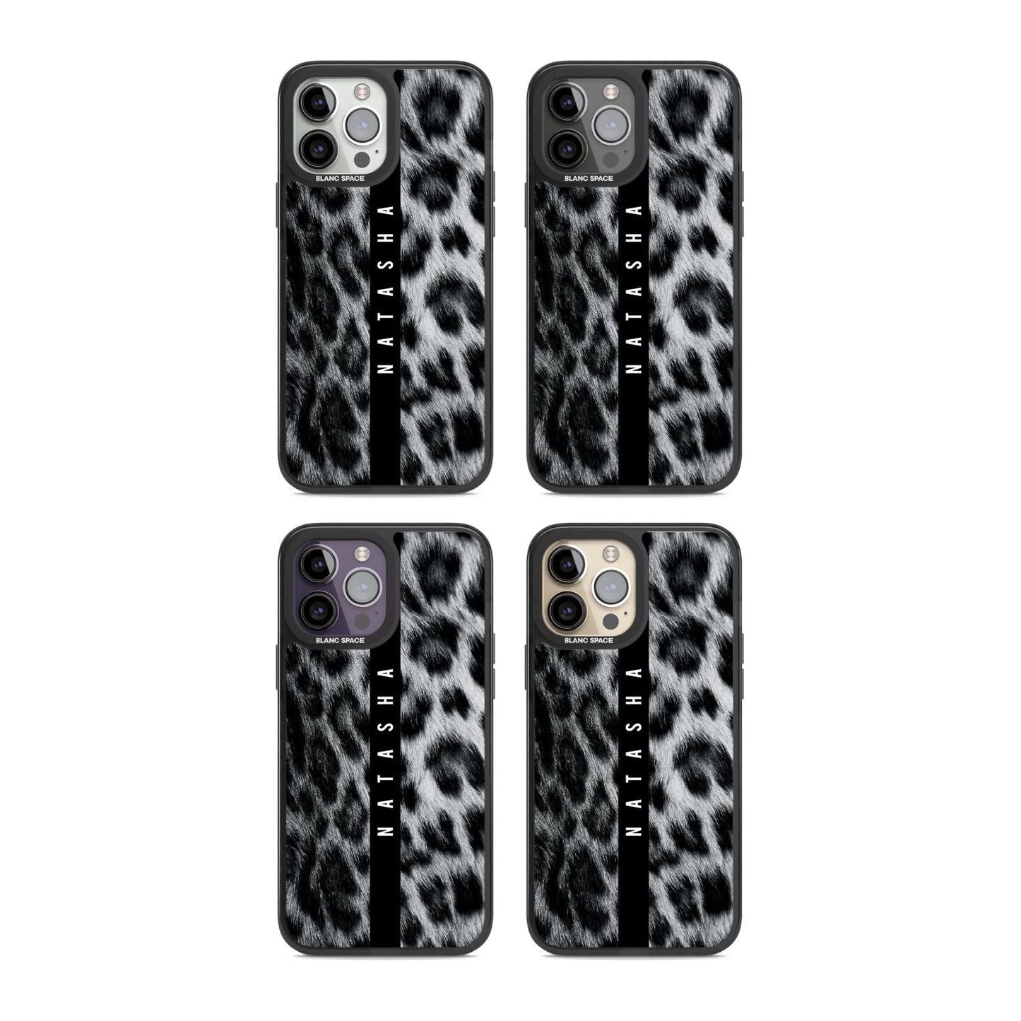 Personalised Snow Leopard Print
