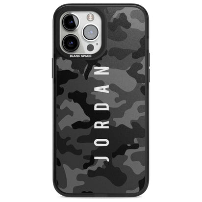 Personalised Black Camouflage Name