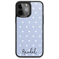 Personalised Simple Light Blue Dots