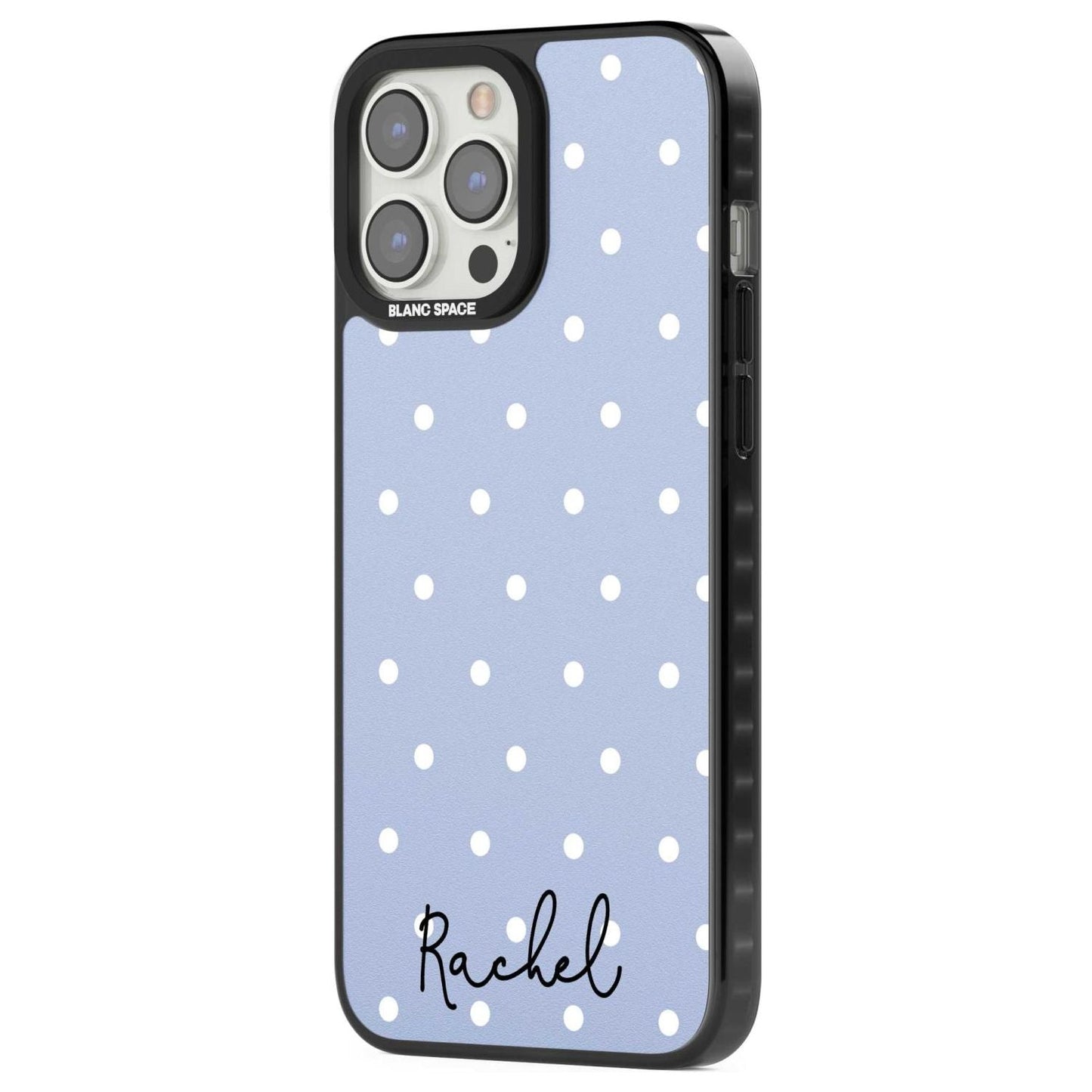 Personalised Simple Light Blue Dots