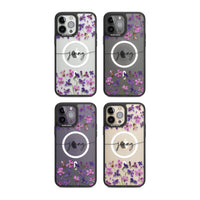 Personalised Purple Violets