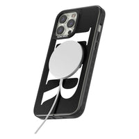 Lettres blanches et noires personnalisées