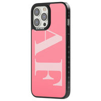 Personalised Light & Dark Pink Green Letters