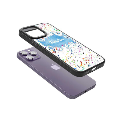 Personalised Rainbow Splatter Name