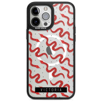 Personalised Red Snake Pattern