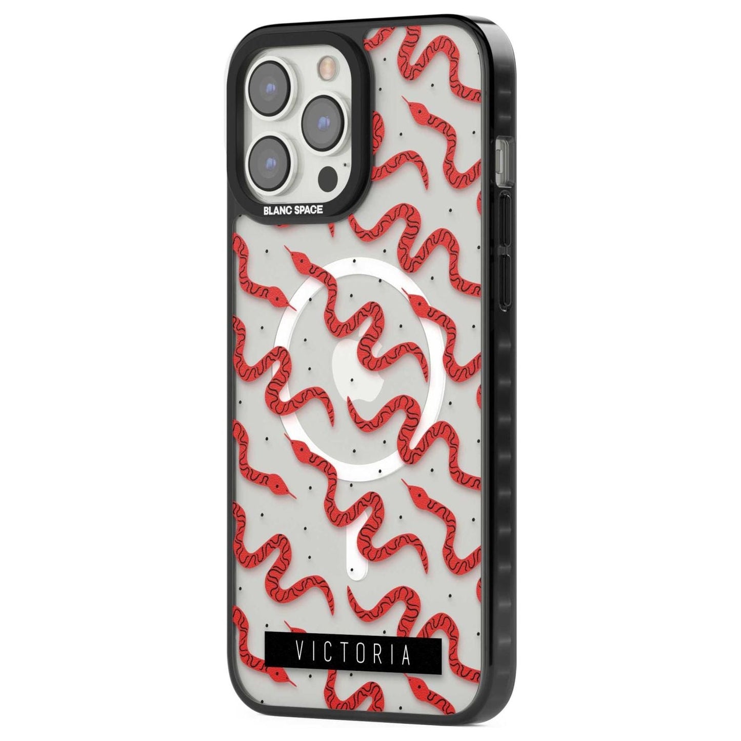Personalised Red Snake Pattern