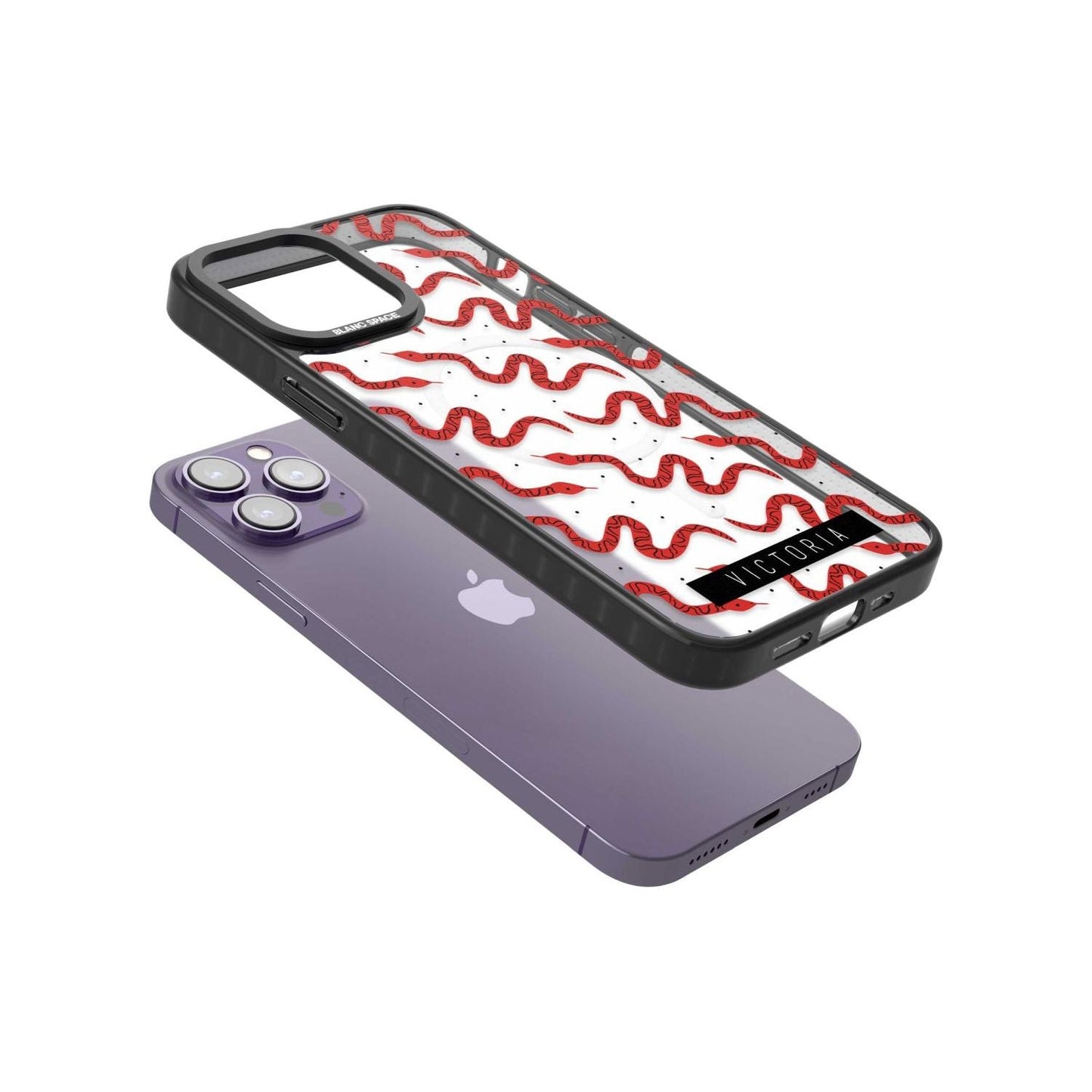 Personalised Red Snake Pattern