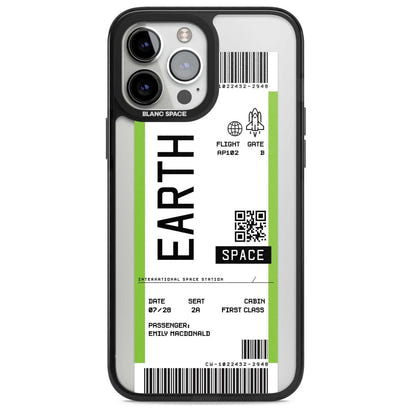 Personalised Earth Travel Ticket
