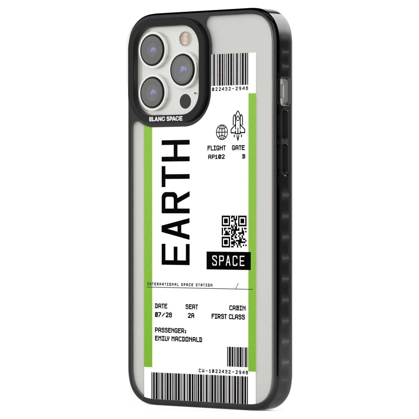 Personalised Earth Travel Ticket
