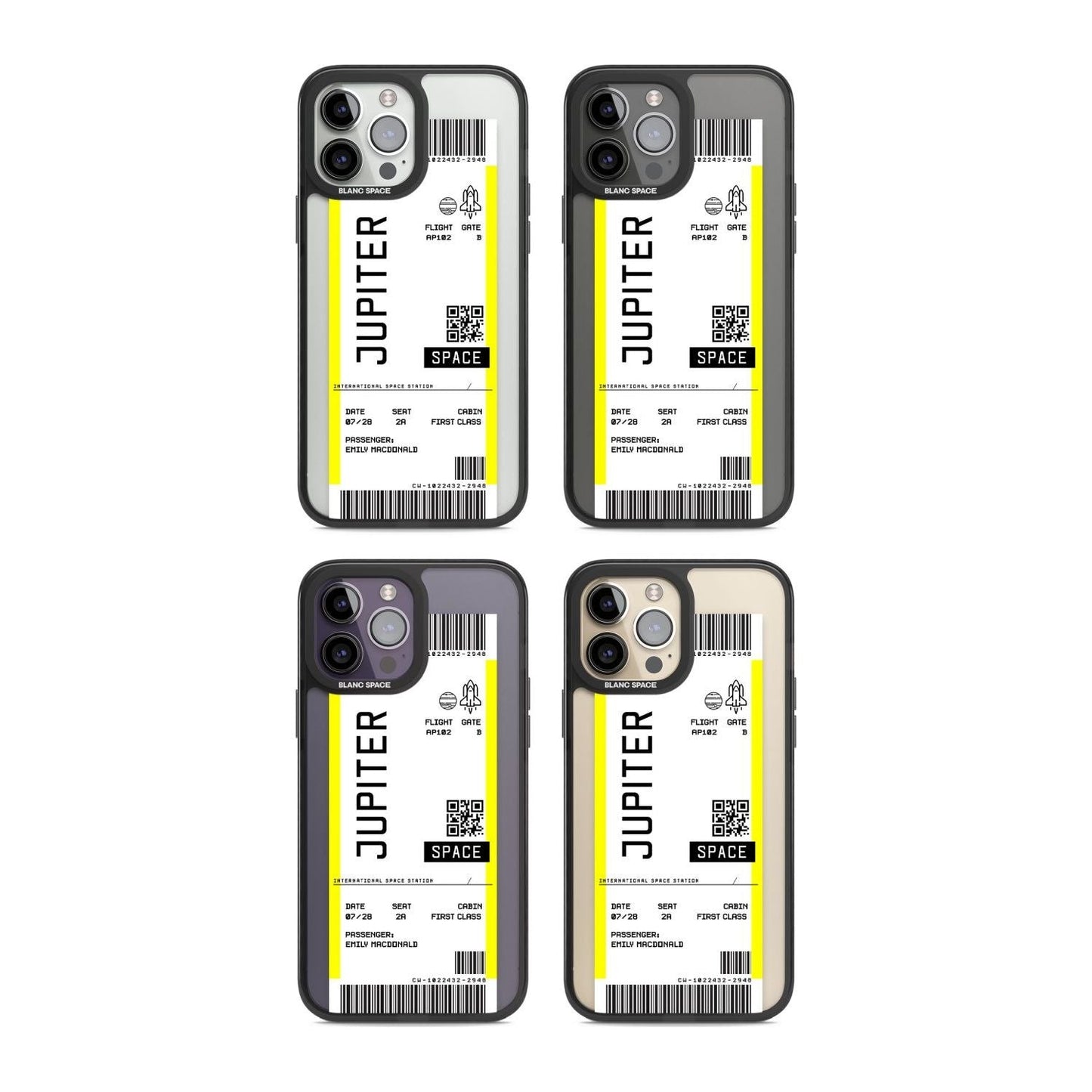 Personalised Jupiter Travel Ticket