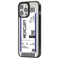 Personalised Mercury Travel Ticket