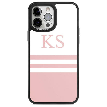 Personalised Pink Stripes & Initials