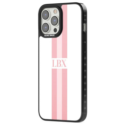 Personalised Minimal Pink Stripe