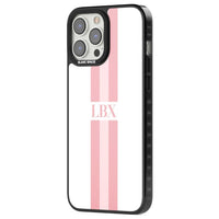 Personalised Minimal Pink Stripe