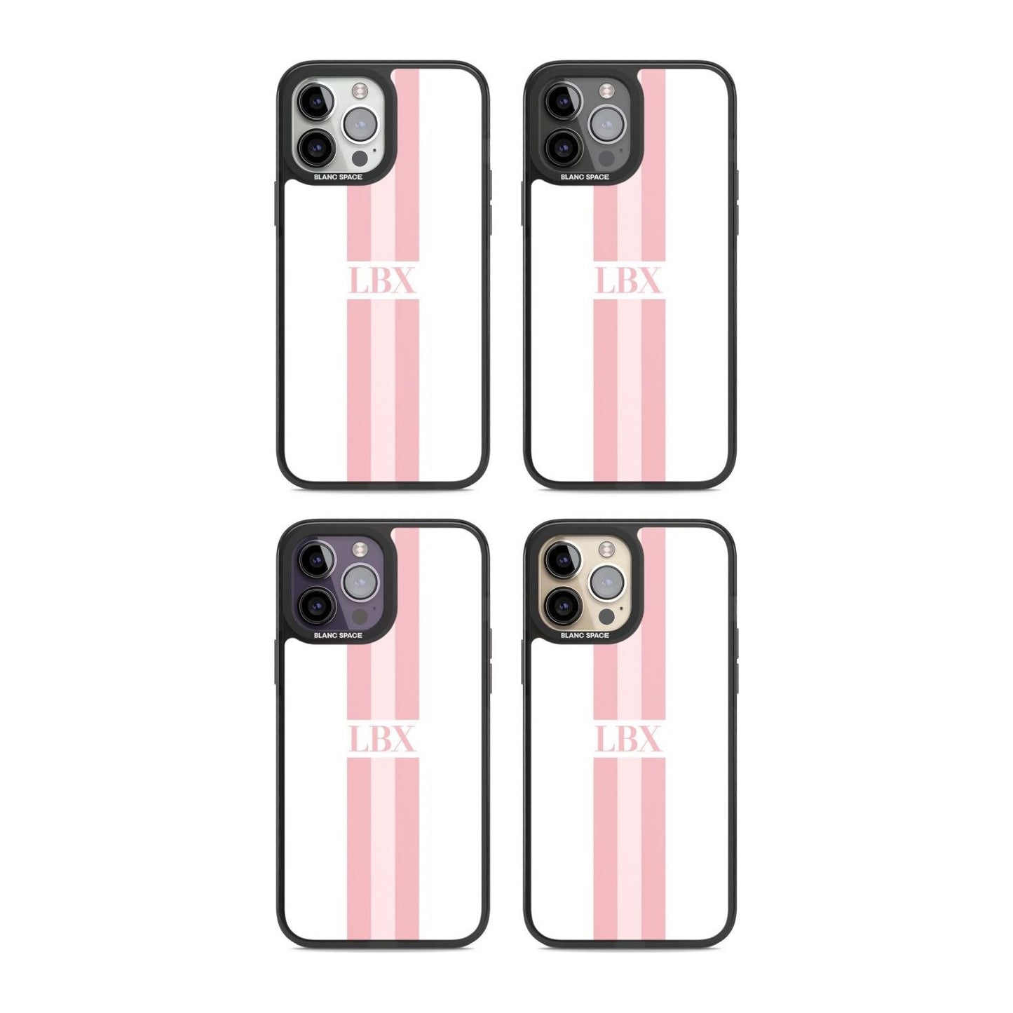 Personalised Minimal Pink Stripe