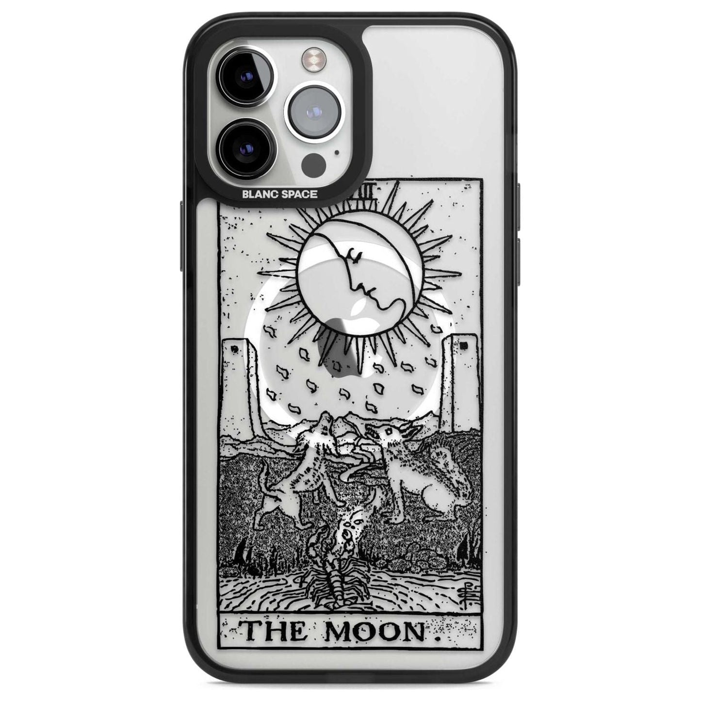 Personalised The Moon Tarot Card (Clear)