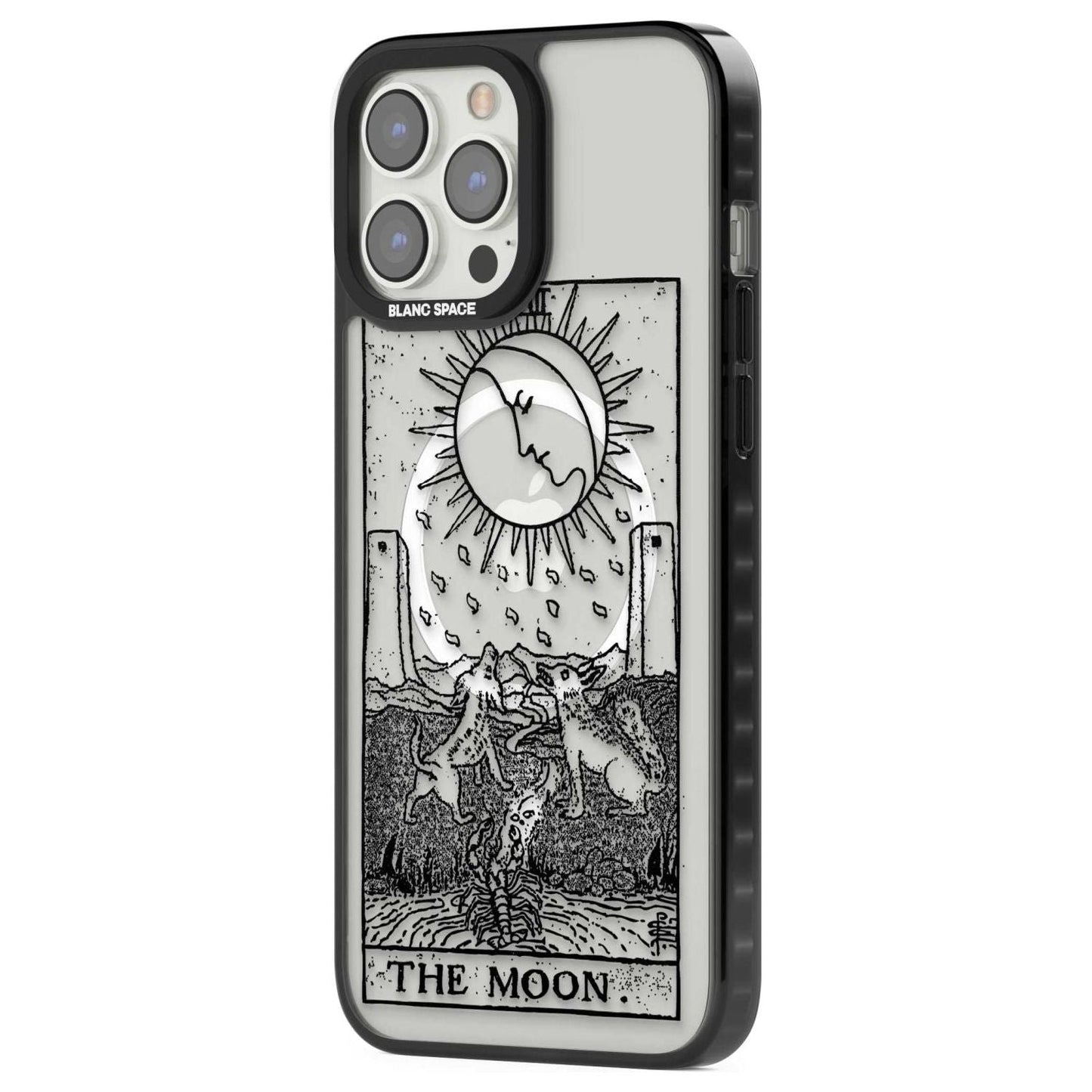 Personalised The Moon Tarot Card (Clear)