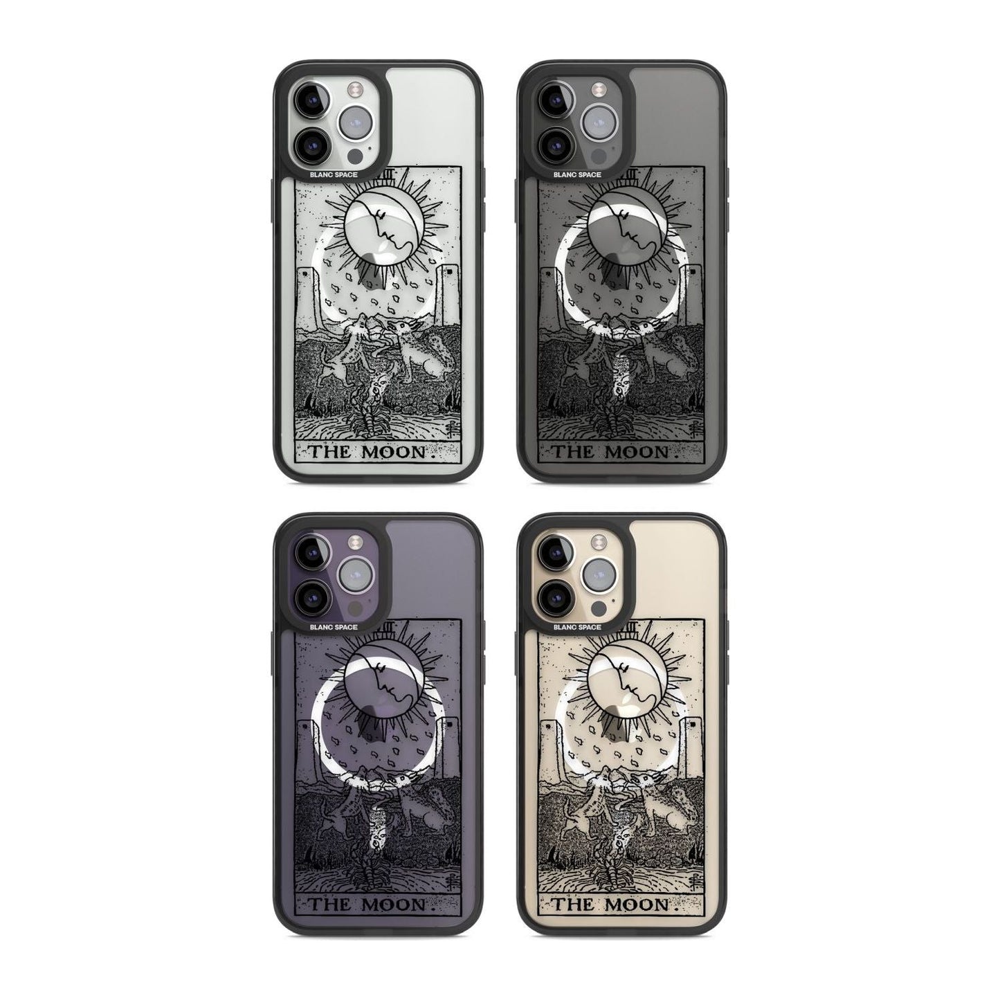 Personalised The Moon Tarot Card (Clear)