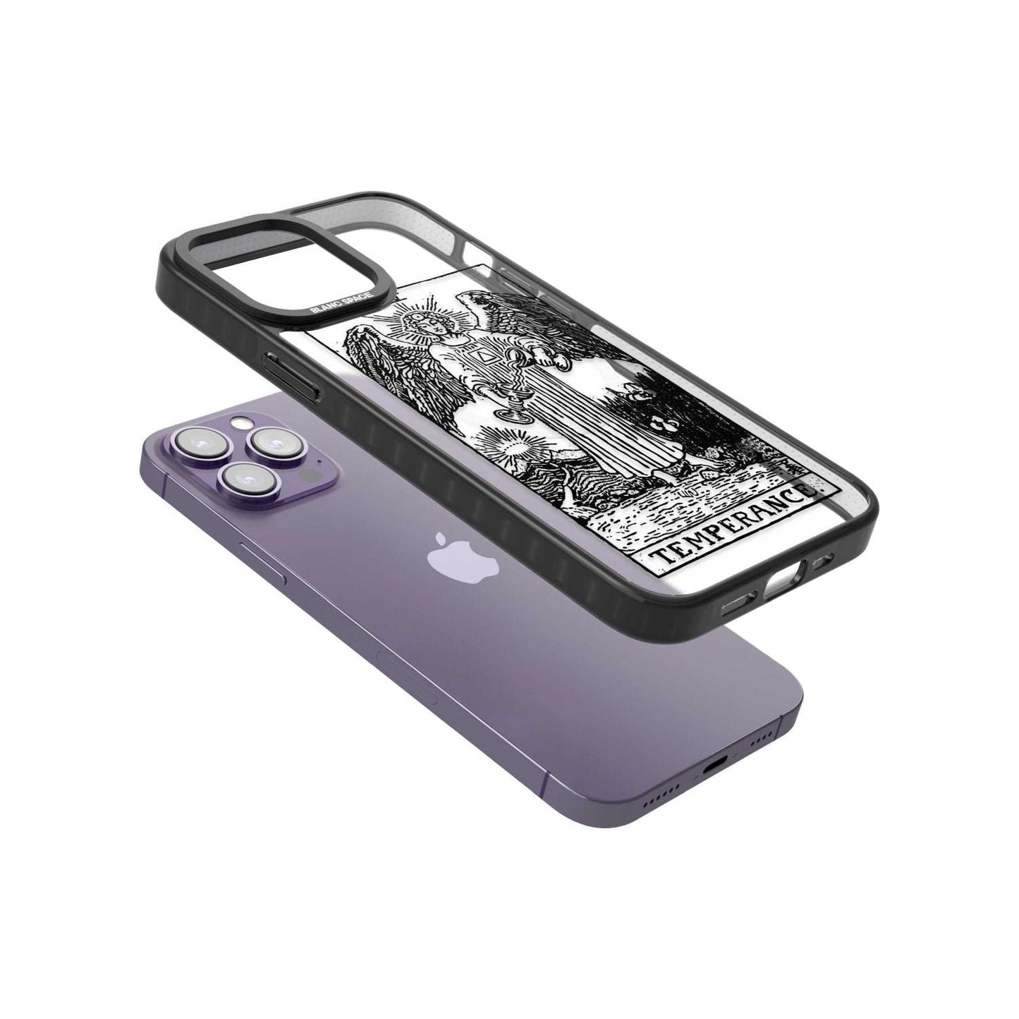 Personalisierte Temperanz-Tarotkarte (Transparent)