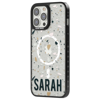 Personalised Terrazzo Blue, Pink, Brown