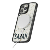 Personalised Terrazzo Blue, Pink, Brown