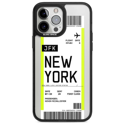 Personalised New York Boarding Pass