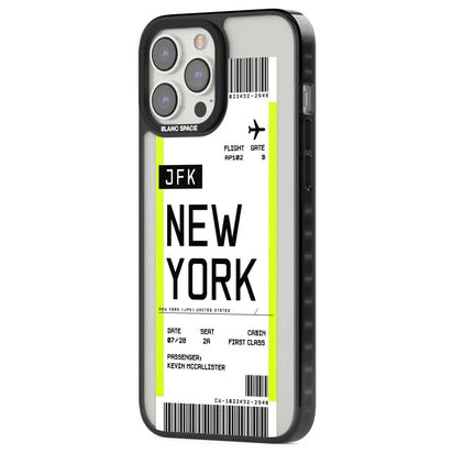 Personalised New York Boarding Pass