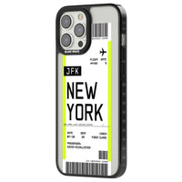 Personalised New York Boarding Pass
