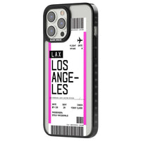 Personalisierte Bordkarte für Los Angeles