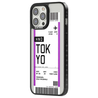 Personalised Tokyo Boarding Pass