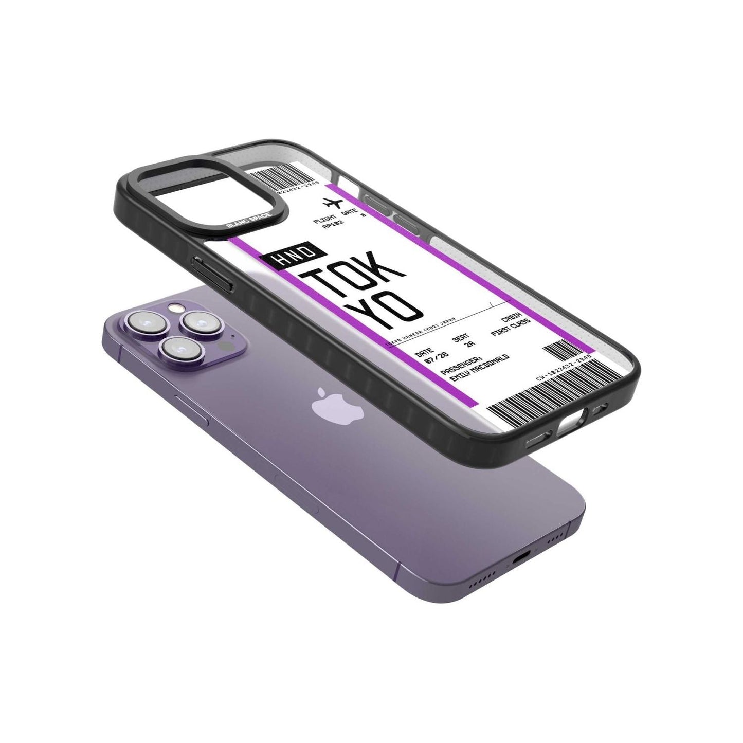 Personalised Tokyo Boarding Pass