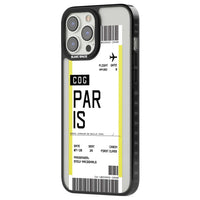Personalised Paris Boarding Pass
