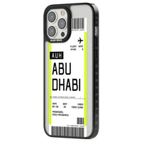 Personalised Abu Dhabi Boarding Pass