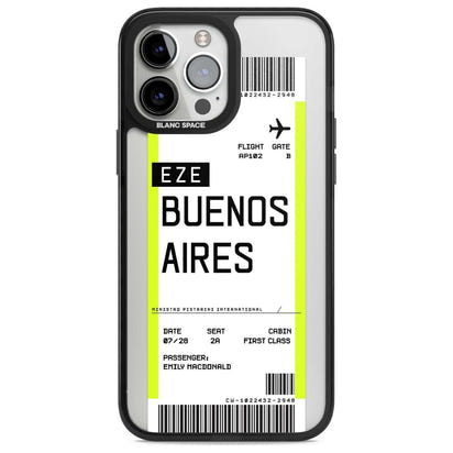 Personalised Buenos Aires Boarding Pass