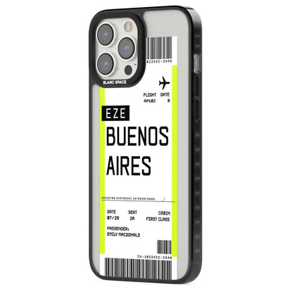 Personalised Buenos Aires Boarding Pass