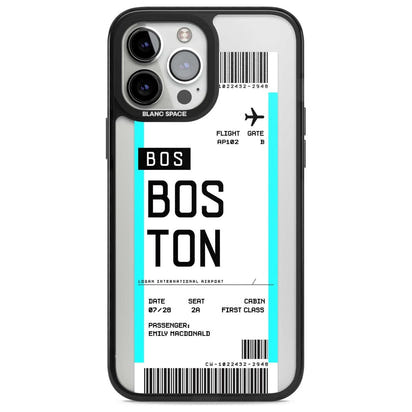 Personalised Boston Boarding Pass