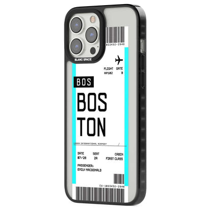 Personalised Boston Boarding Pass